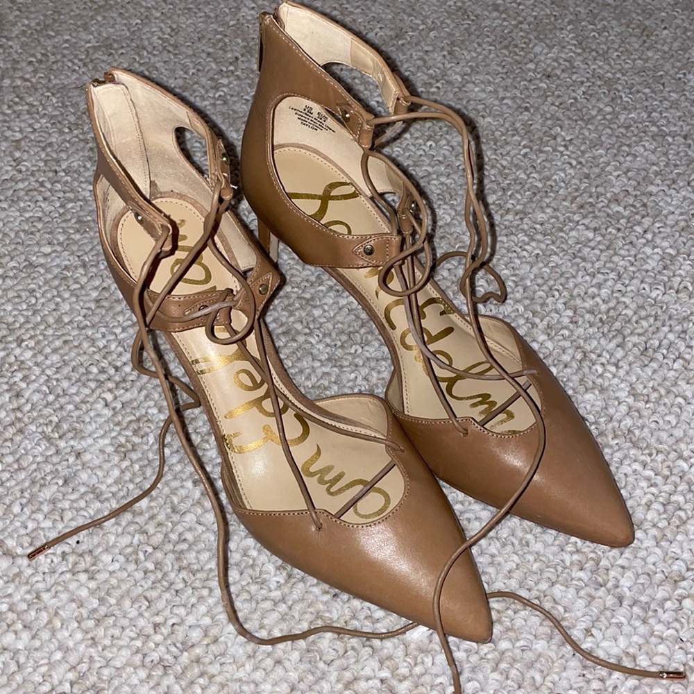 Sam Edelman Lace Up Heels